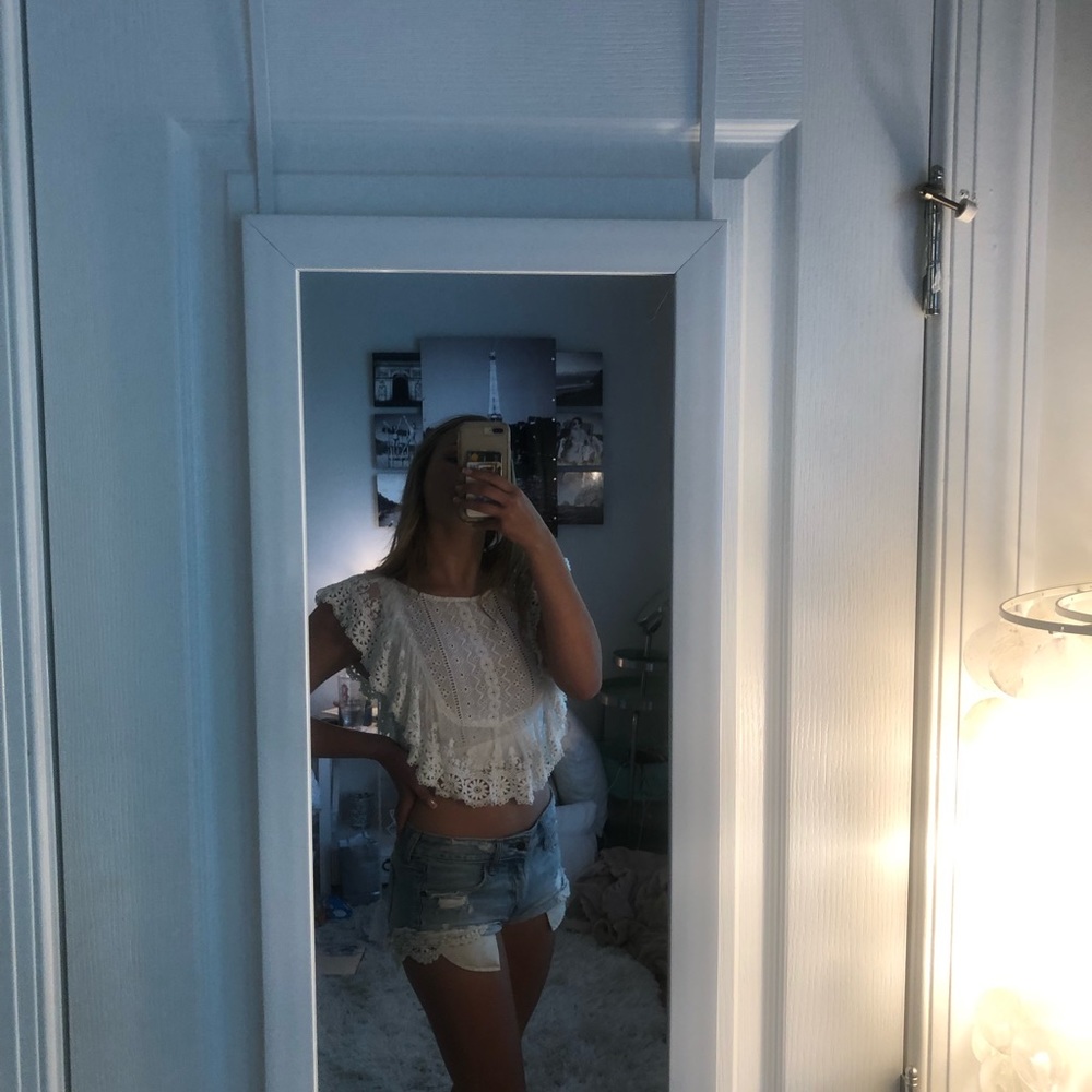 Floral Free People Top - Picture 3 of 6